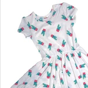 NWOT DotDotSmile Girl’s 8/10 Cap Dress Cactuses